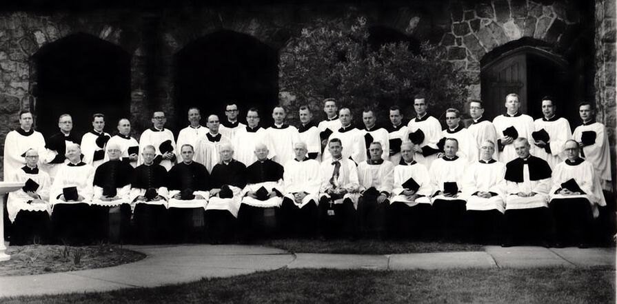 Clergy of the Diocese of Fond du Lac 1958
